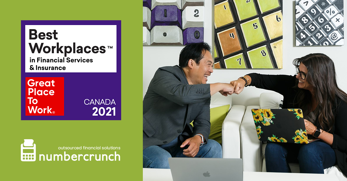 numbercrunch named to the 2021 List of Best Workplaces™